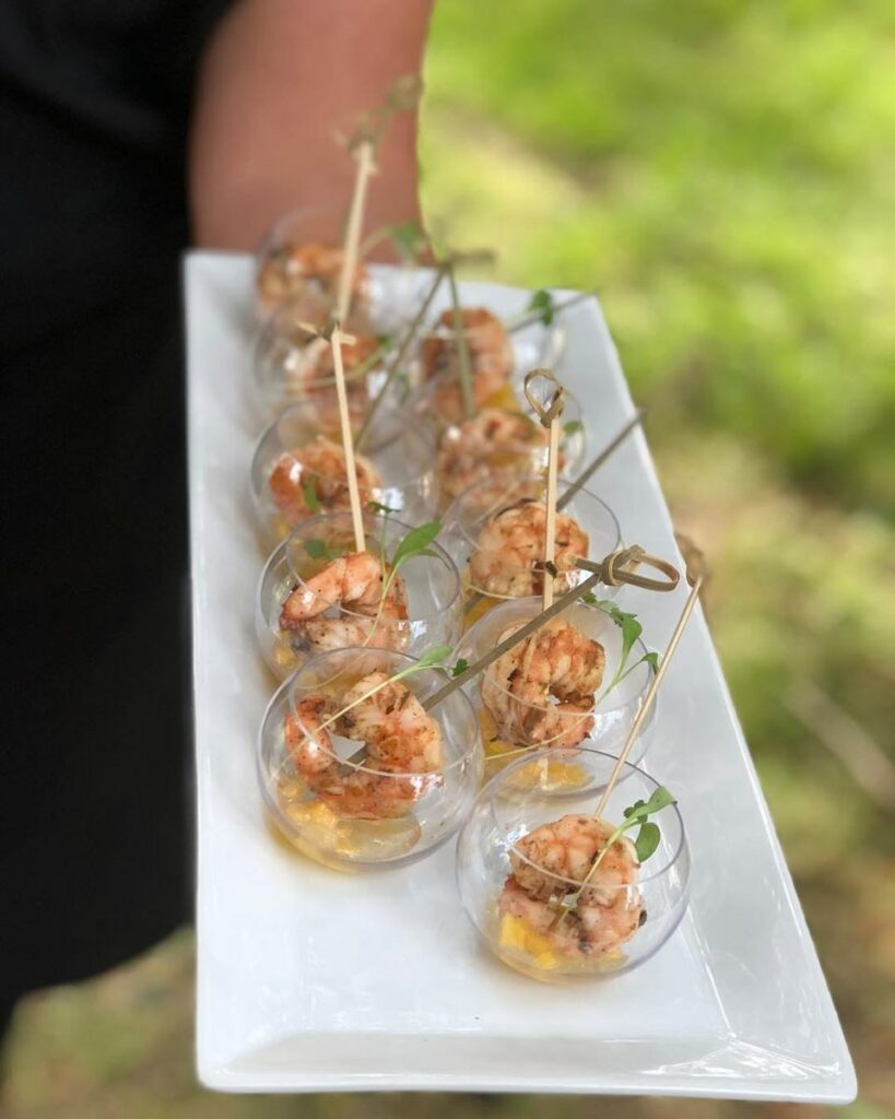 Shrimps anyone - Catering by Hawley Crescent Catering & Events