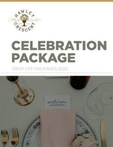 Hawley Crescent Catering & Events - Celebration Menu Cover