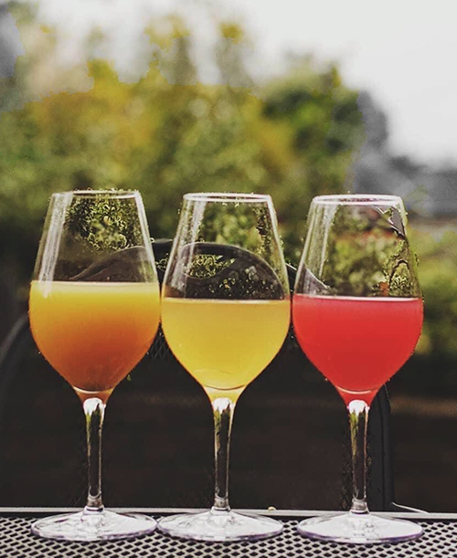 refreshing drinks served at hawley crescent private event