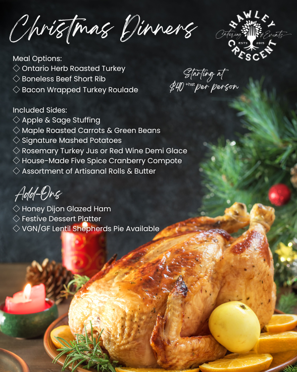 Sliced Turkey with Stuffing Christmas Dinner