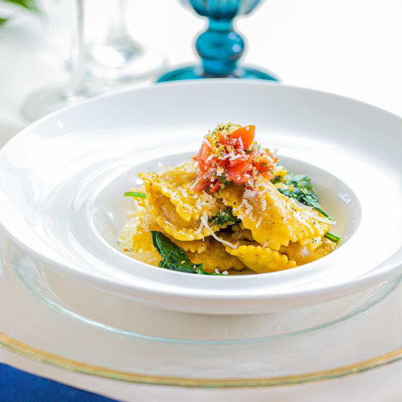 hawley-crescent-catering-plate-beautiful-ravioli